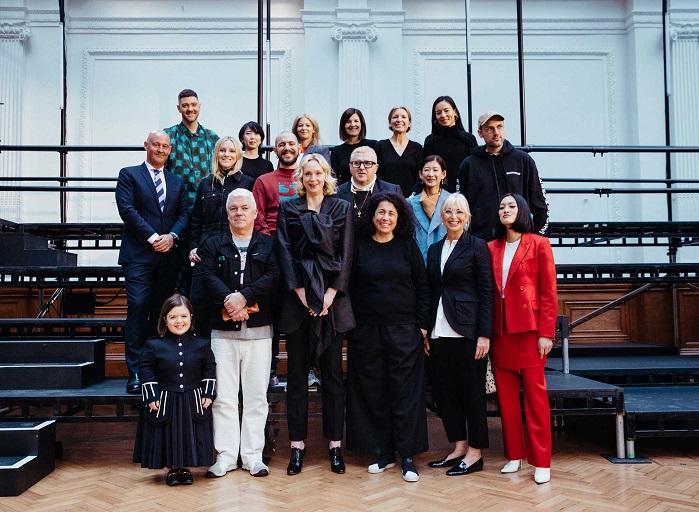 The 2019 International Woolmark Prize judges. © The Woolmark Company