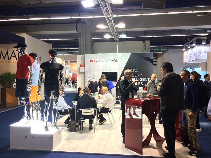 Noble Biomaterials exhibited its latest developments at the last month’s Techtextil trade show. © Innovation in Textiles