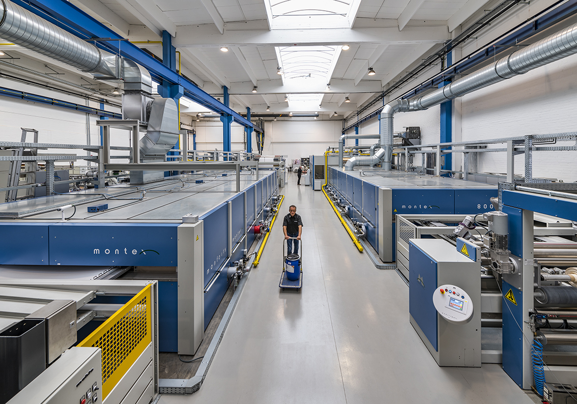 Over €3 million has been invested in industrial-scale equipment at the Monforts Advanced Technology Centre (ATC) in Mönchengladbach, Germany.
