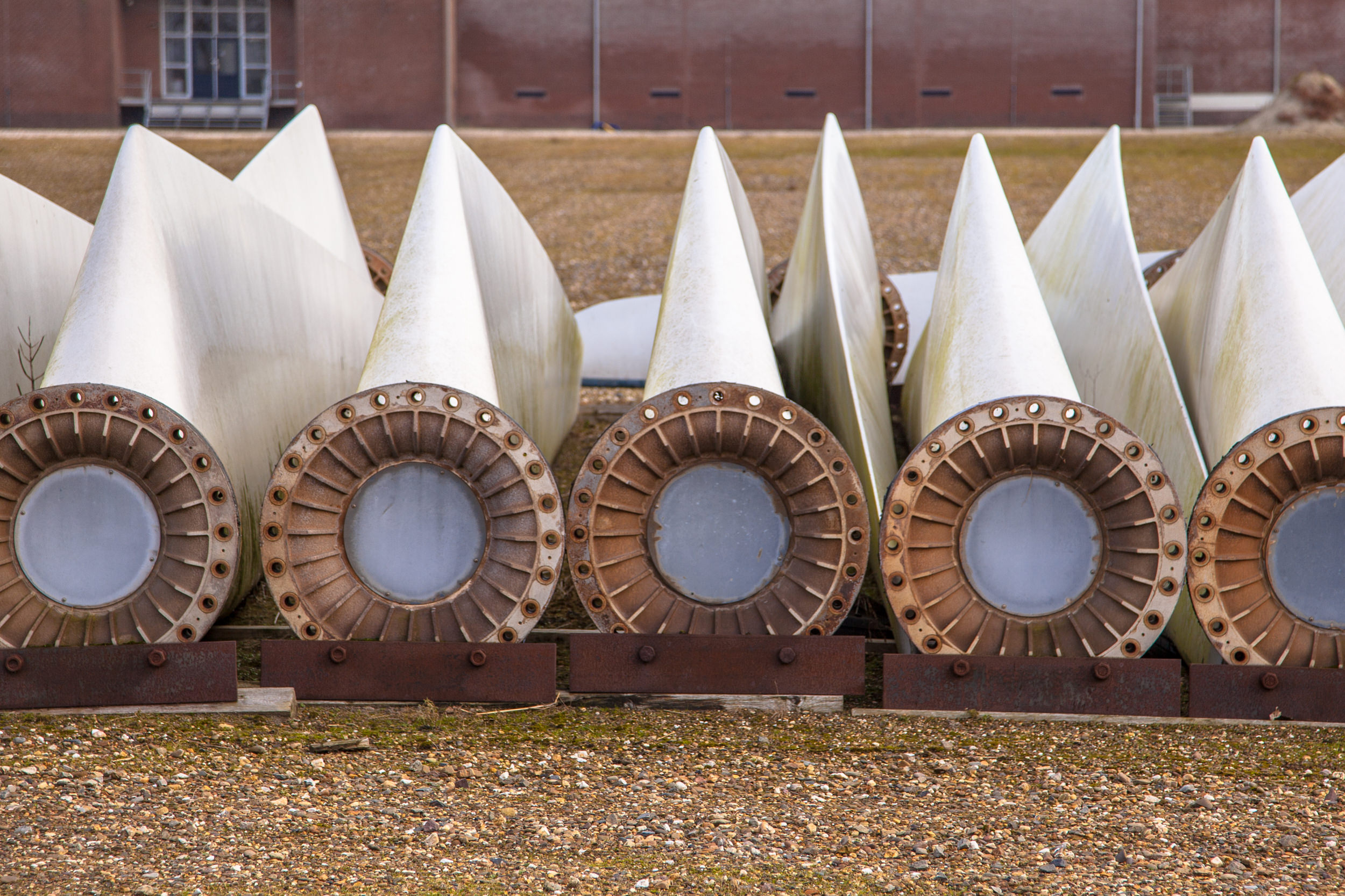 Steam to Value Stream wind turbines. © National Composites Centre.