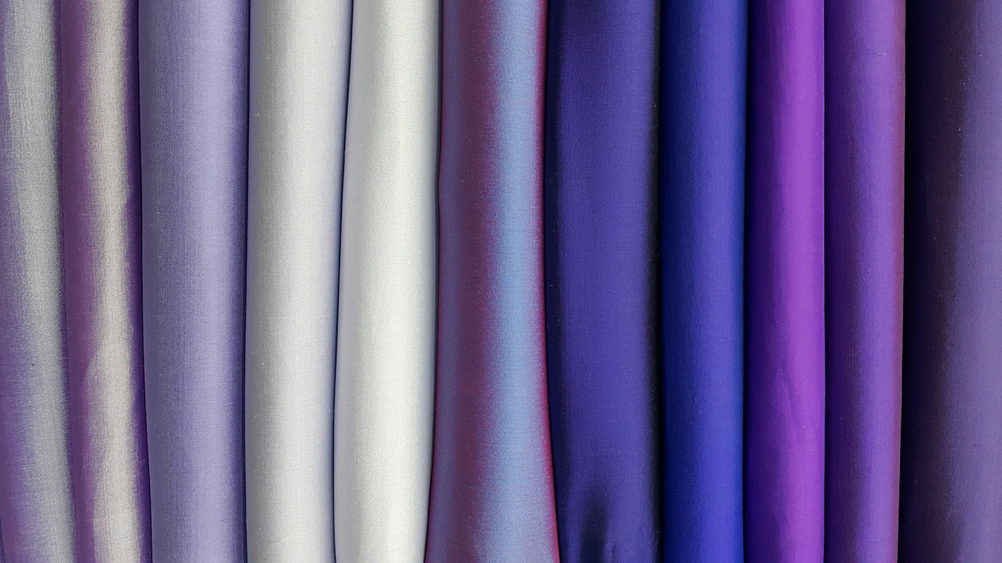 Tyrian purple dye for textiles. © Conagen