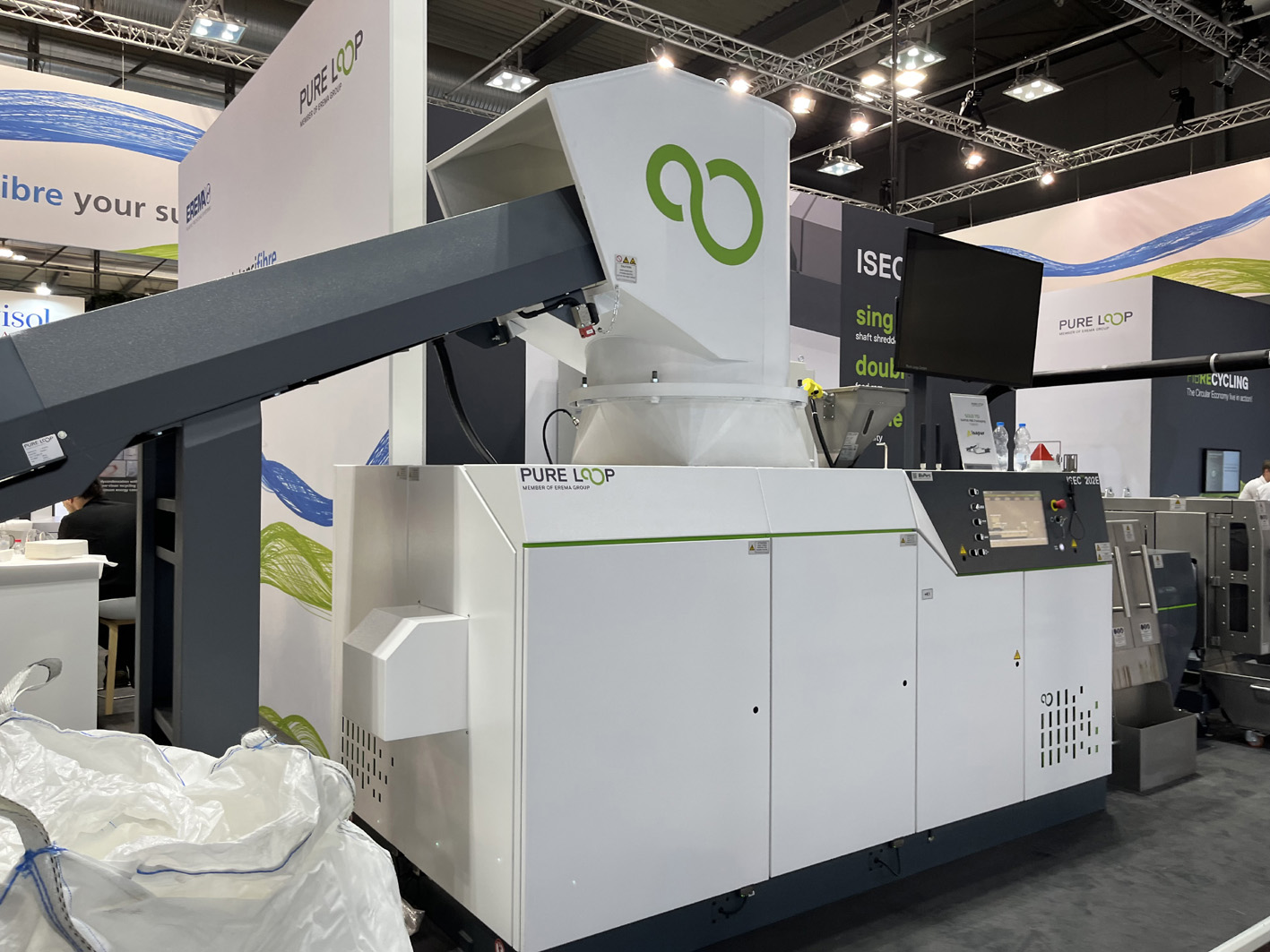 Closed Loop recycling technology at ITMA 2023. © A.Wilson