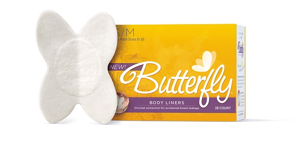 Butterfly Body Liners was selected from four finalist products as the most innovative new consumer product using nonwovens. © INDA