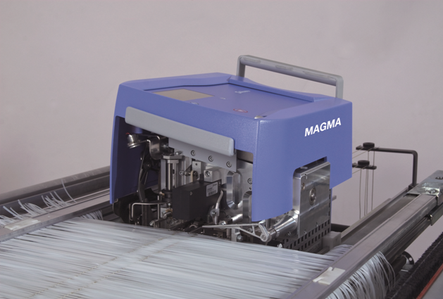 MAGMA – Warp tying machine for coarse and technical yarns. © StÃ¤ubli