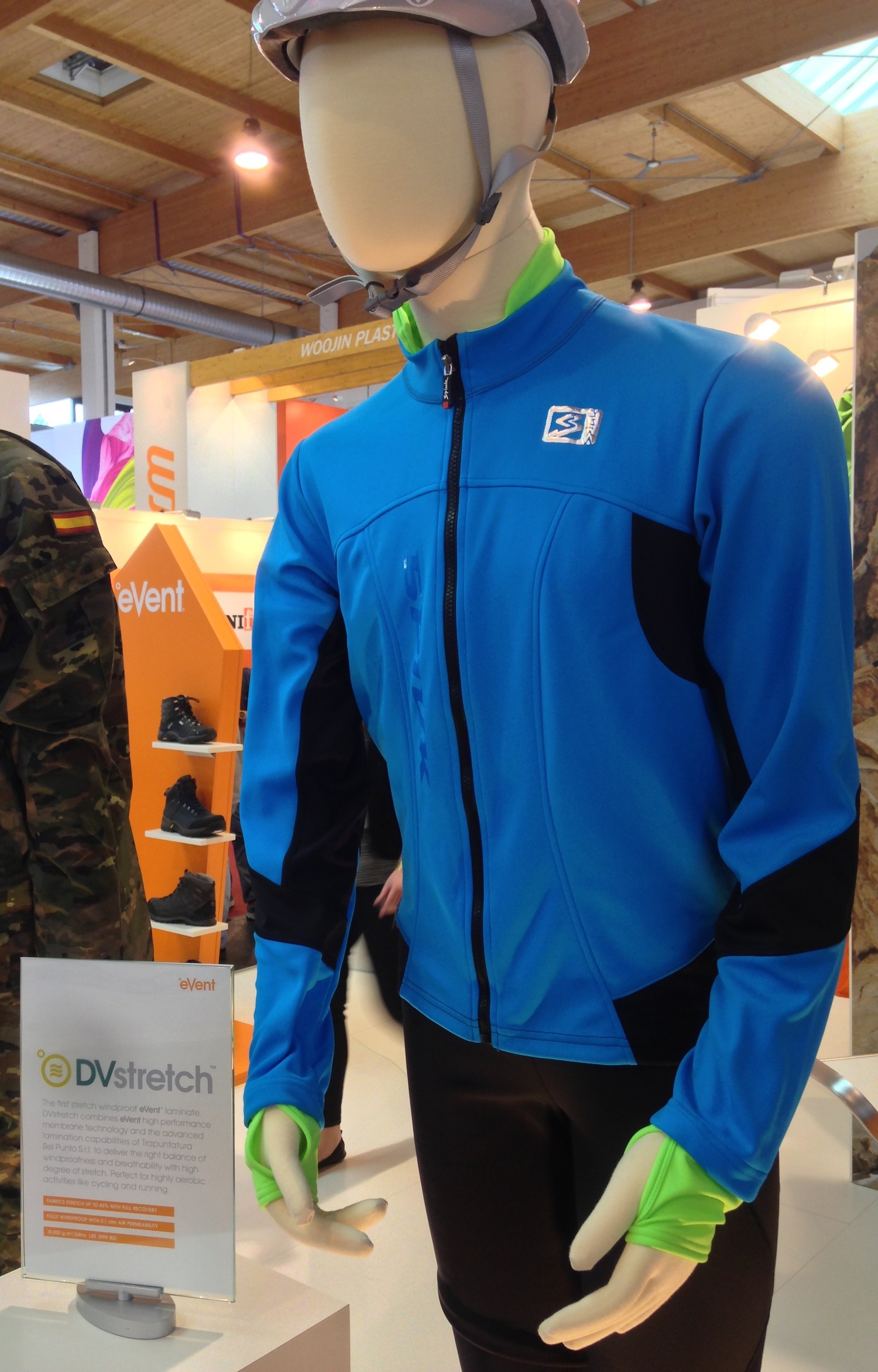 SPIUK Elite Winter Jacket with eVent DVStretch. © eVent fabrics