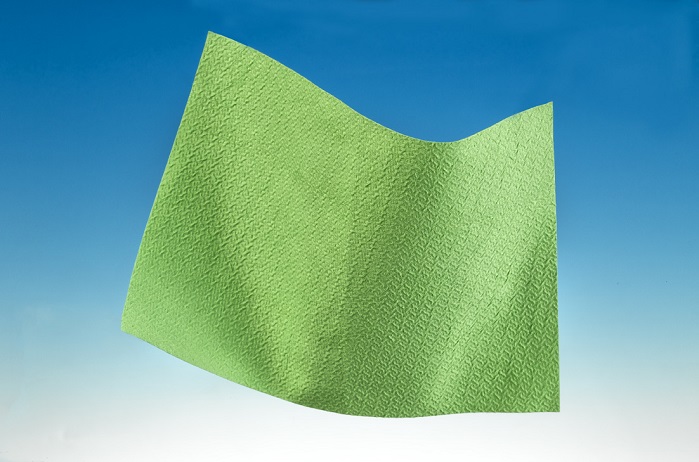 Evolon 3D in green version. © Freudenberg Performance Materials