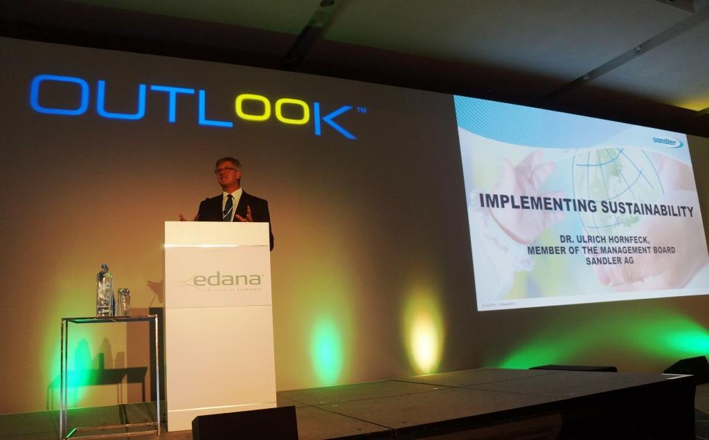 Speakers across the conference presented market data, consumer and demographic trends from Europe, Asia and the global hygiene markets. © Outlook/EDANA