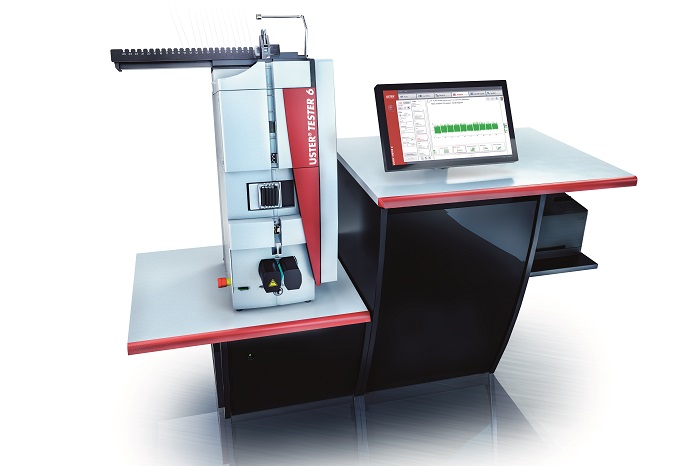 Uster Tester 6-C800 – the quality testing system. © Uster