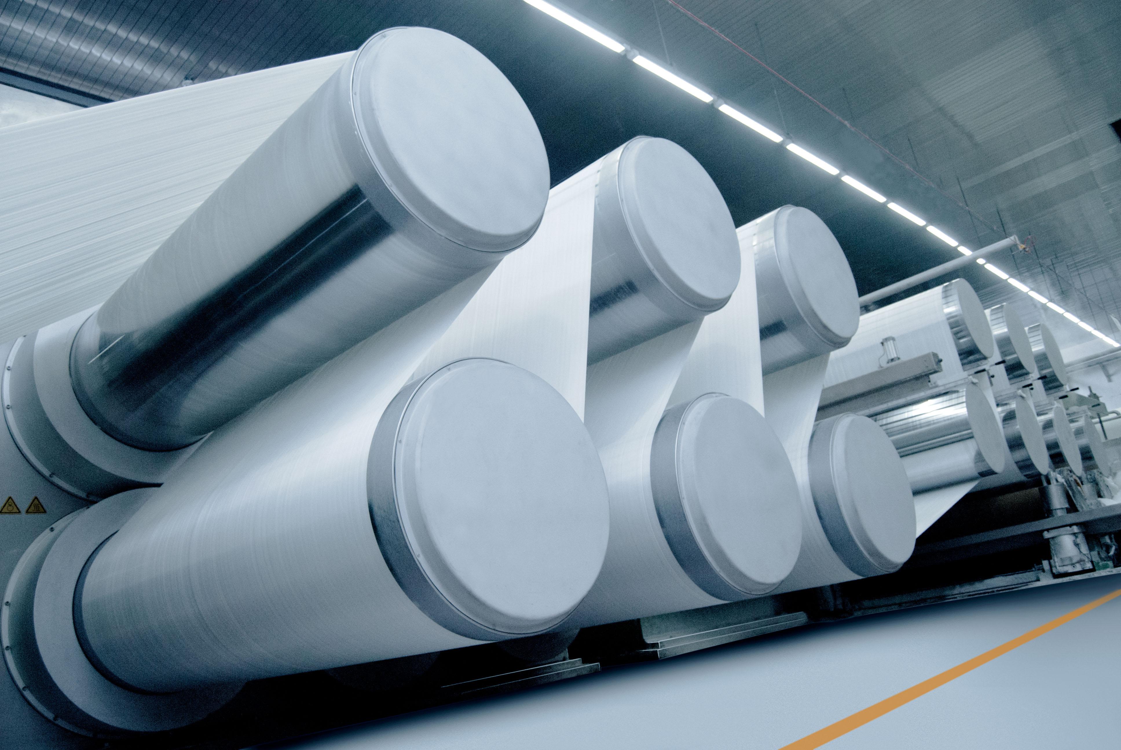 A major competitive advantage of the 300 tons per day staple fibre plant for commodity fibres from Oerlikon Neumag is the considerably higher profitability per ton. © Oerlikon Manmade Fibres 