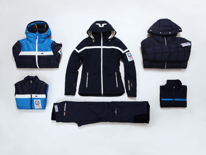 J.Lindeberg has created the FIS World Alpine Ski Championships official uniform and a merchandise collection sold at the event and in stores around the world. © J.Lindeberg
