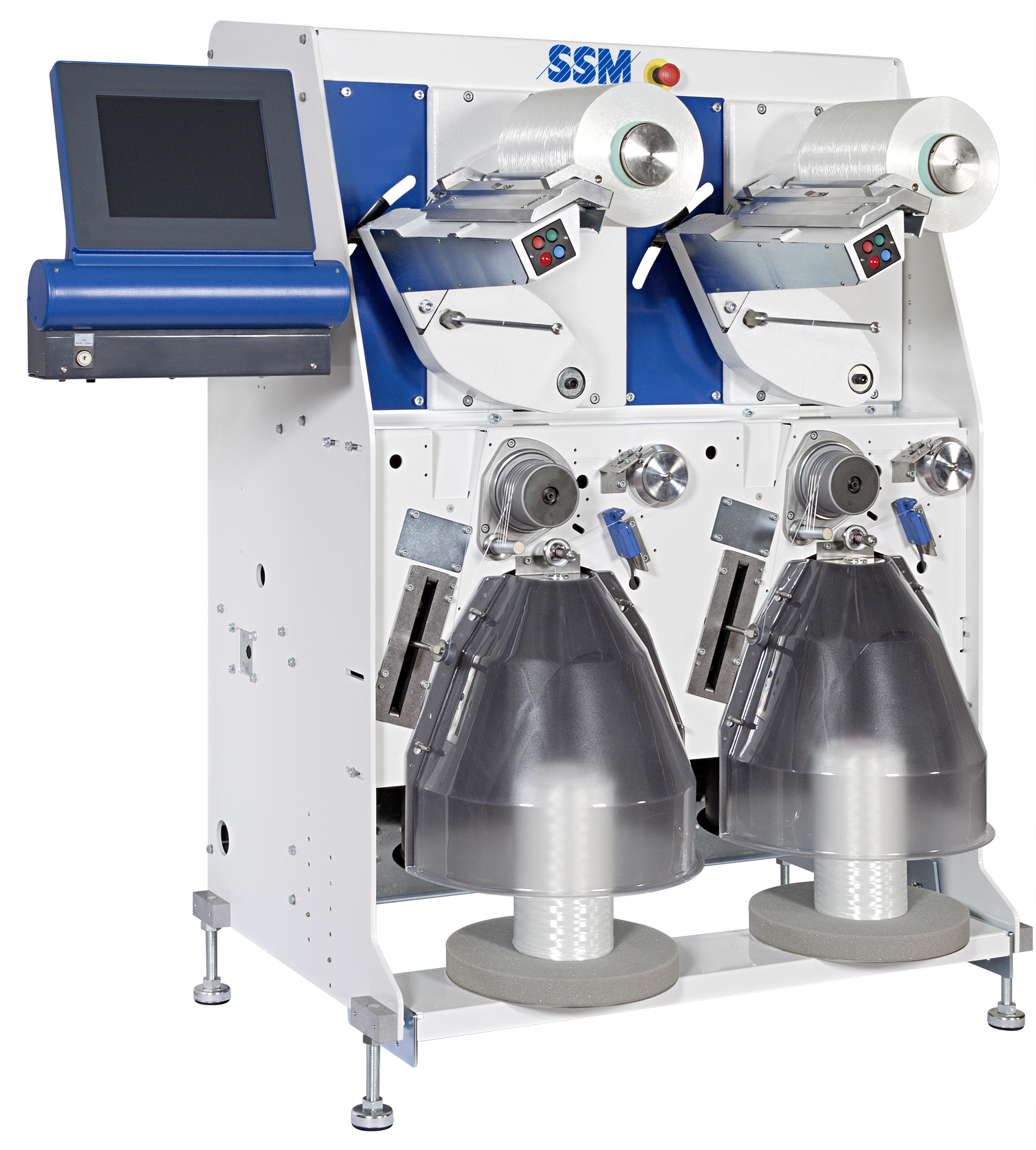 SSM DURO-TW precision package winder for technical yarns. © SSM AG