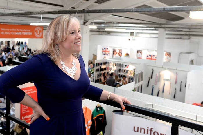 Kate Hills, founder and CEO of Make it British. © Meet the Manufacturer