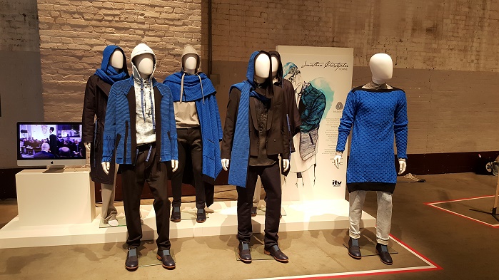 The collection MARE of Jonathan Christopher gained the Woolmark Prize Europe 2015. © ITV Denim