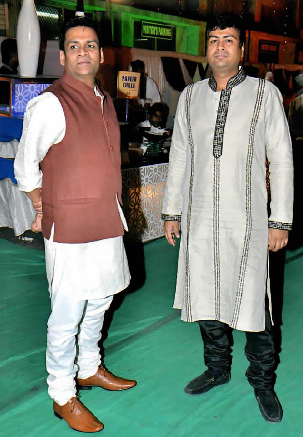 Mr Sanjay Sarawagi (left) and Mr Rakesh Sarawagi (right), Directors of Laxmipati Sarees. © Brückner