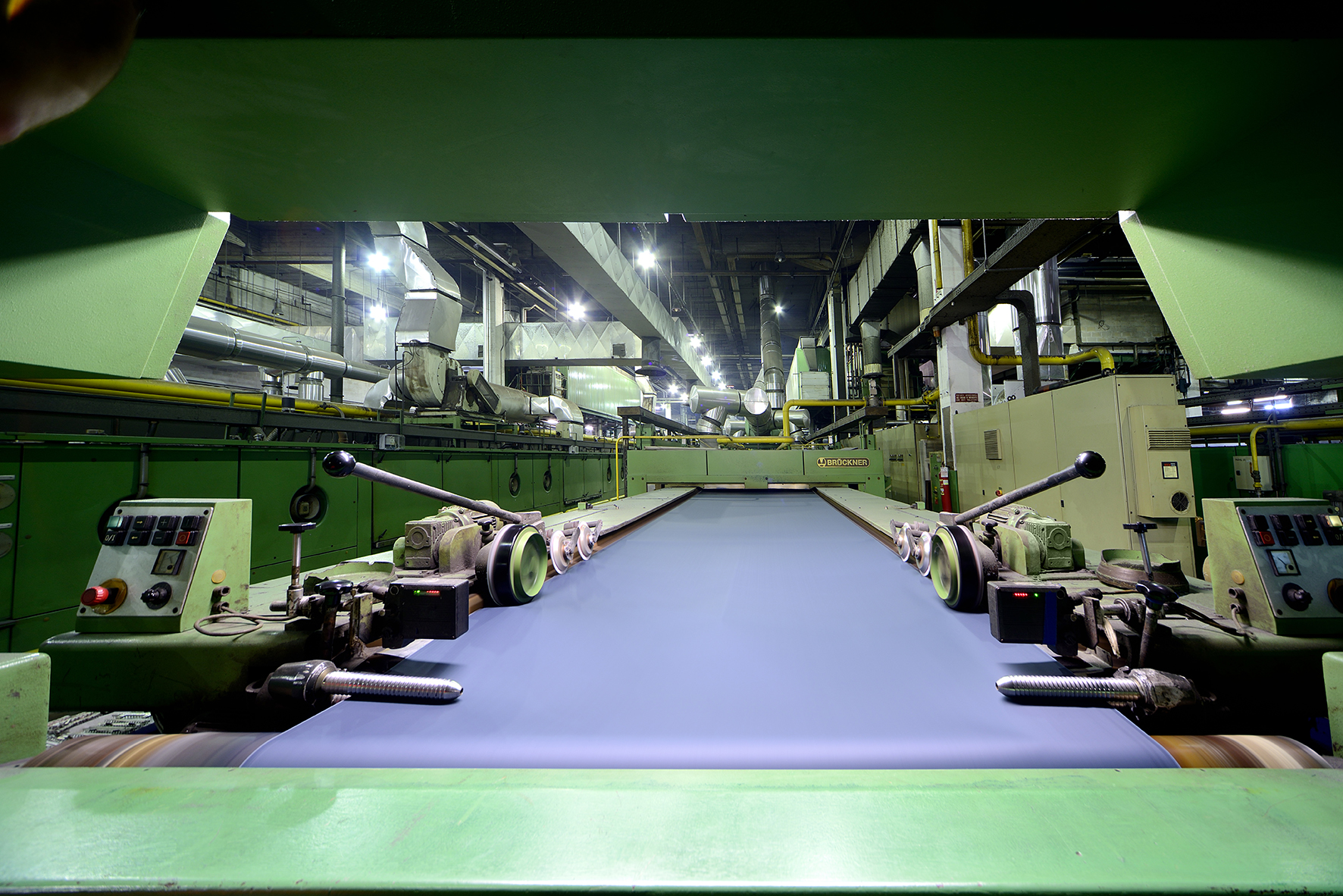 A total of 40 million metres of Klopman fabrics are produced annually. © Klopman International  