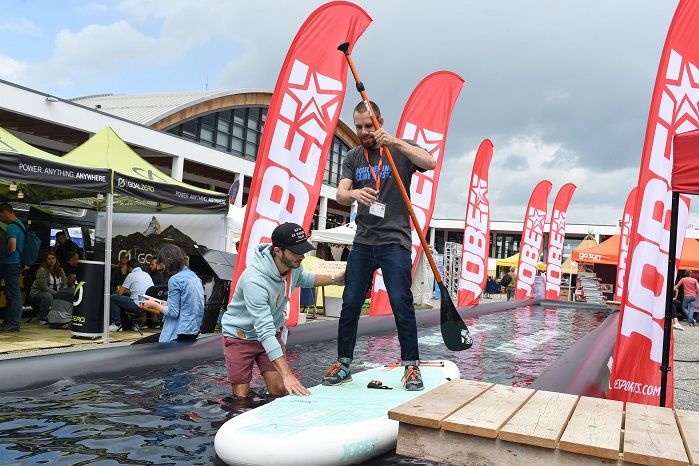 With ‘Water Sports goes OutDoor’, Messe Friedrichshafen is ramping up its commitment to water-based activities. © OutDoor 