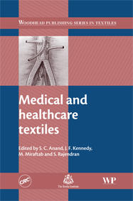 Medical and healthcare textiles front cover