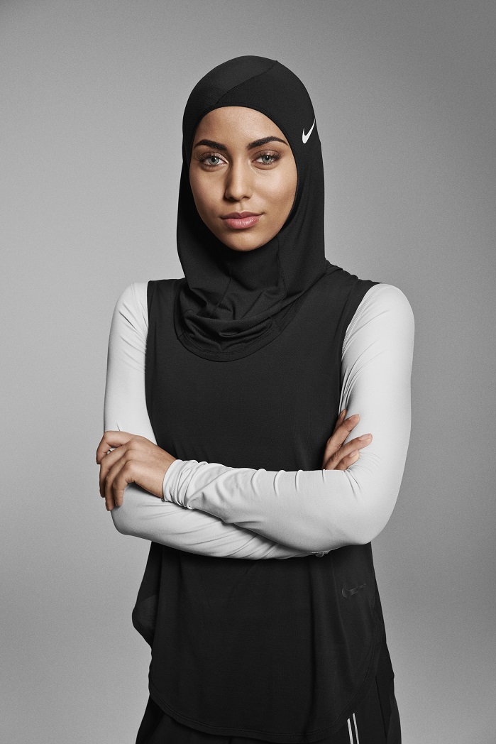 By providing Muslim athletes with the most ground-breaking products, like the Nike Pro Hijab, Nike aims to inspire even more women and girls. © Nike 