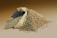 recycled carpet pellets
