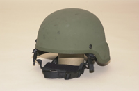 An Advanced Combat Helmet with DuPont Kevlar. Image courtesy of DuPont.