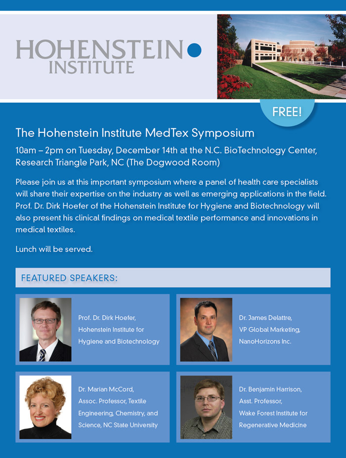 Medtex Symposium flyer