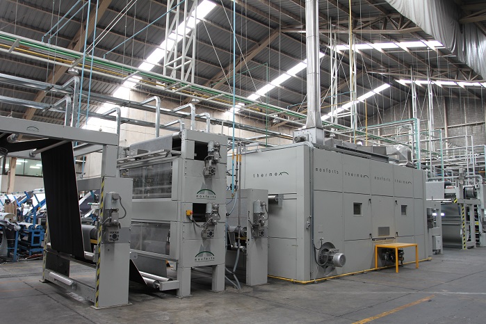Monforts has a number of advanced technologies that can help mills that are finishing a diverse range of fabrics to achieve higher productivity. © Monforts 