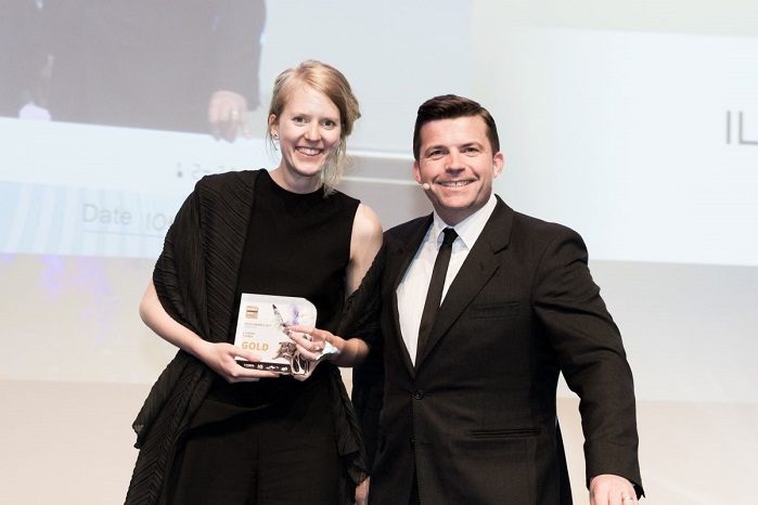 Sandra Zomer from the Netherlands won last year’s Young Star Award. © FESPA 