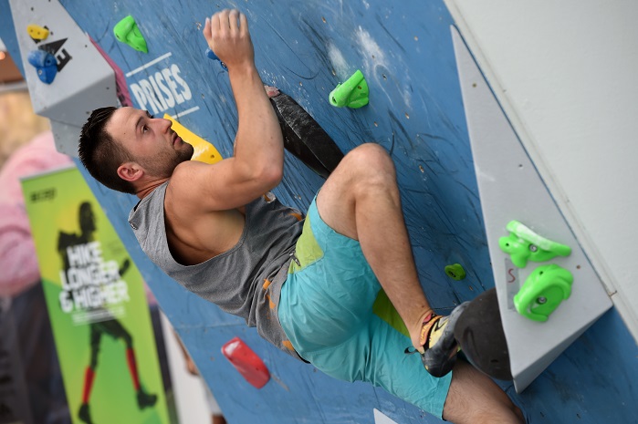 For the first time ever, the bouldering competition will be open to end consumer spectators in a separate competition arena. © OutDoor