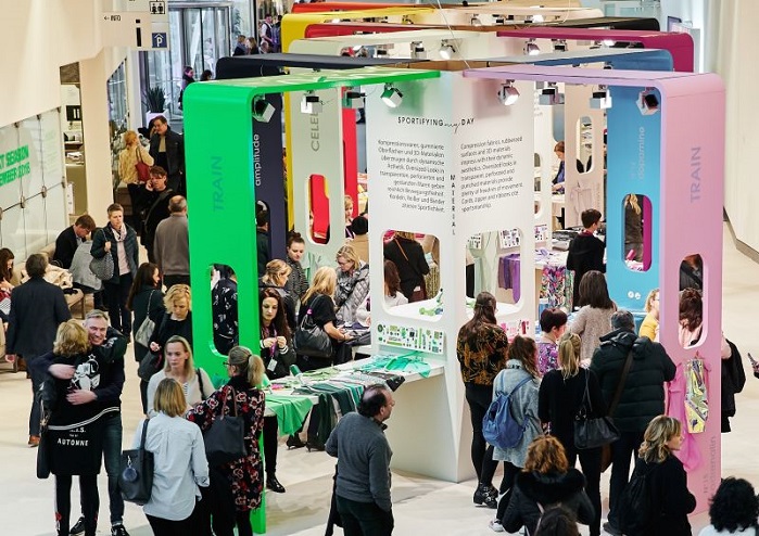 On display were more than 1,800 collections from international fabrics and accessories suppliers. © Munich Fabric Start