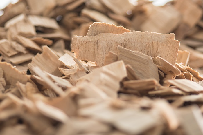 Wood chips. © Lenzing AG 