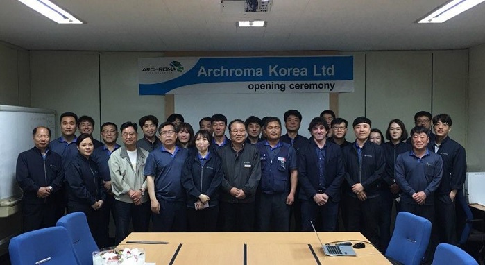 Archroma recently acquired 100% of the shares of M. Dohmen Korea. © Archroma