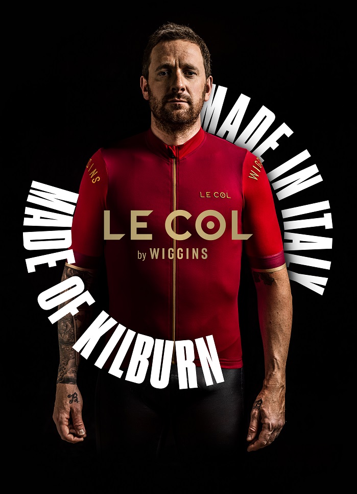 The new range showcases Sir Bradley Wiggins’ style and heritage in new cycling collection. © Le Col