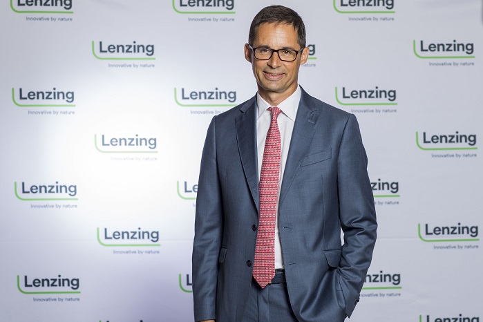 Stefan Doboczky, CEO of the Lenzing Group. © Lenzing AG