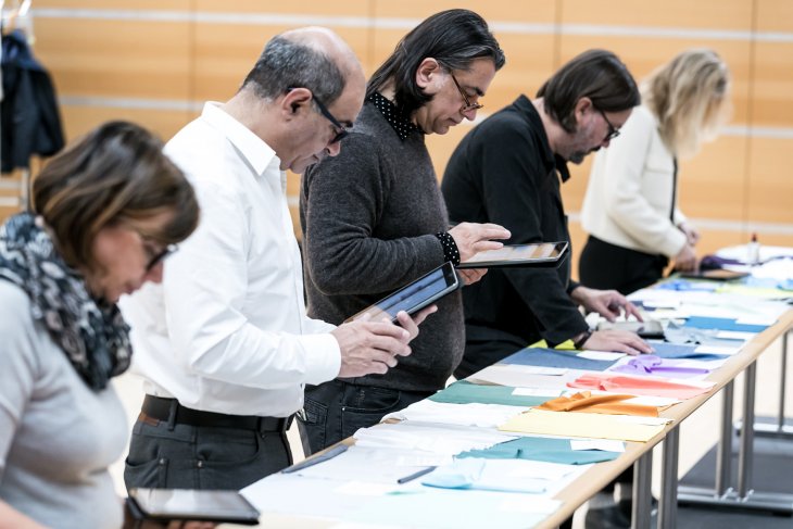 The international Textrends jury had to evaluate as many submissions as never before this year. © ISPO