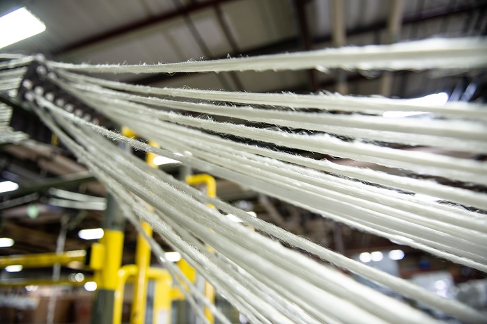 PrimaLoft fibre production. © PrimaLoft