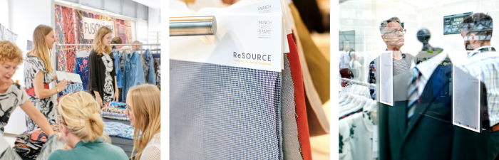 The latest collections were complemented by a growing number of service and sourcing providers. © Munich Fabric Start
