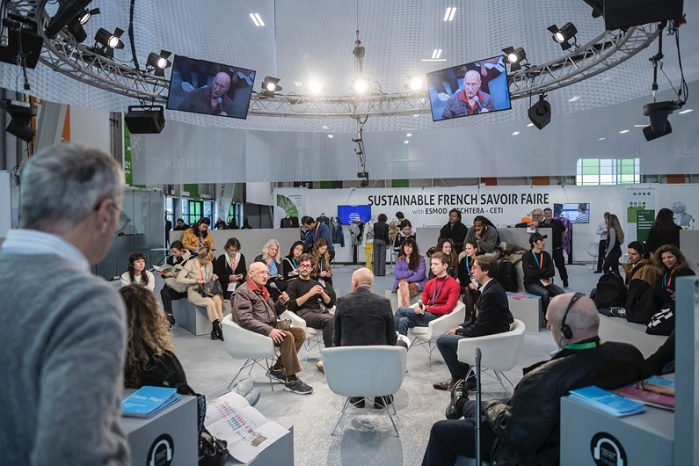 Both visitors and exhibitors were unanimous in their opinion that the series of lectures and presentations is a huge asset for Avantex Paris. © Messe Frankfurt France