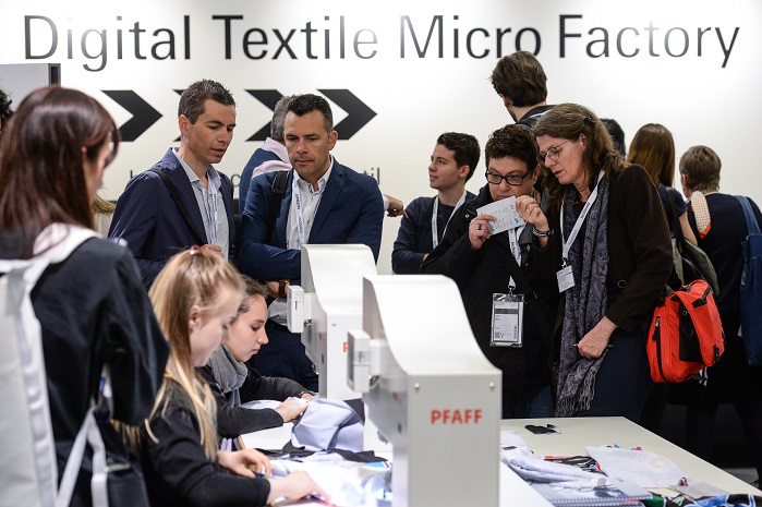 Digital Textile Micro factory. © Messe Frankfurt Exhibition GmbH/ Pietro Sutera
