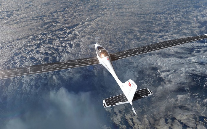 Solar Stratos, the world’s first commercial two-seater solar plane. © Solar Stratos