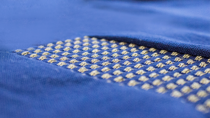 TT e-tex | By introducing conductive yarns, it is possible to create intelligent and functional textile solutions. © Stoll.