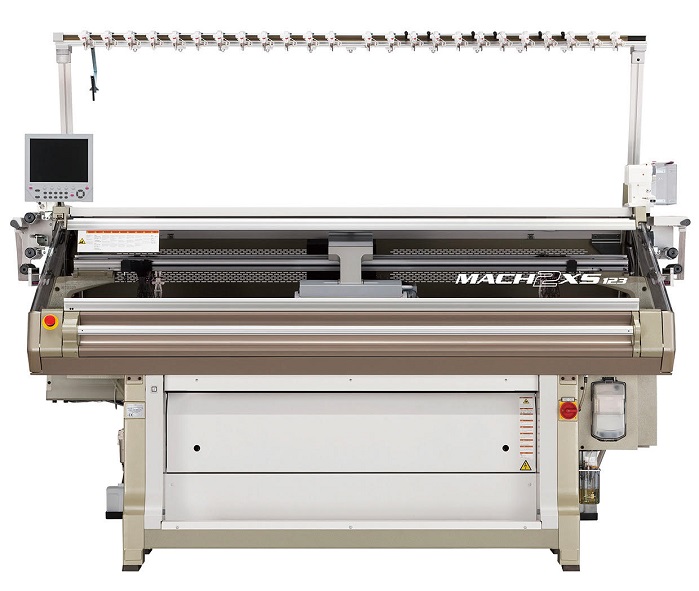 MACH2XS 123 Wholegarment computerised flat knitting machine. © Shima Seiki