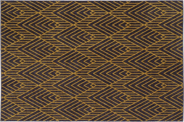 Superba space-dyed carpet with bicolour print. © Superba