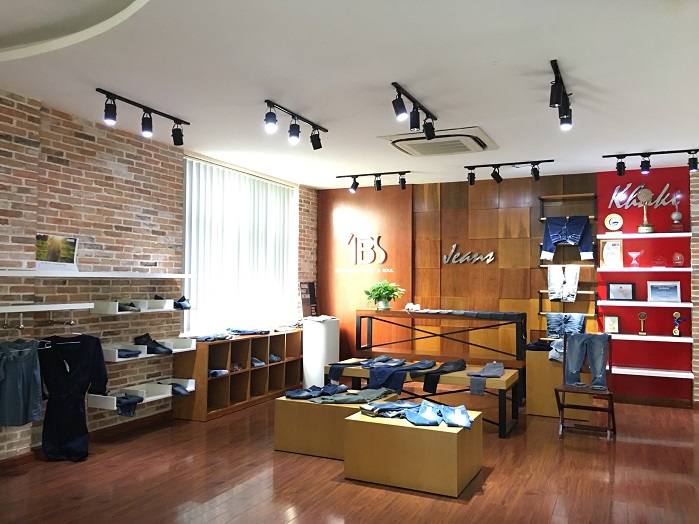 Denim show room at Tuong Long. © Tuong Long