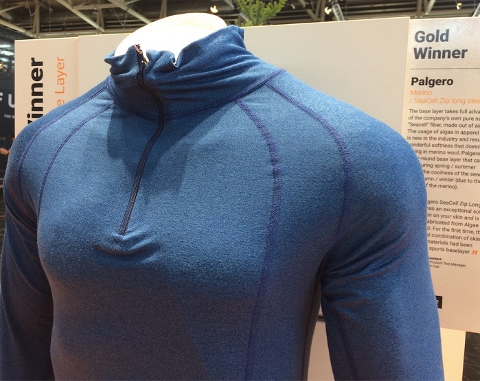 Palgero SeaCell and merino wool baselayer at OutDoor by ISPO 2019. © Anne Prahl Palgero SeaCell and merino wool baselayer at OutDoor by ISPO 2019. © Anne Prahl