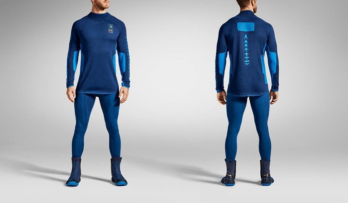 New line of spacewear for Virgin Galactic. © Under Armour  