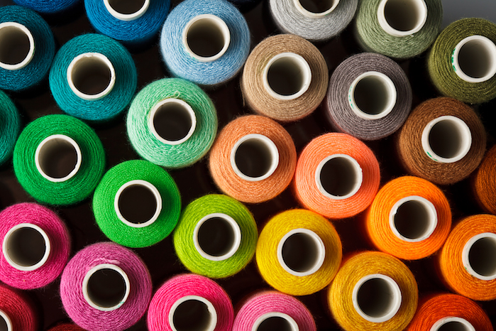 Cellulose yarns in a wide range of colours. © LEVACO Chemicals GmbH