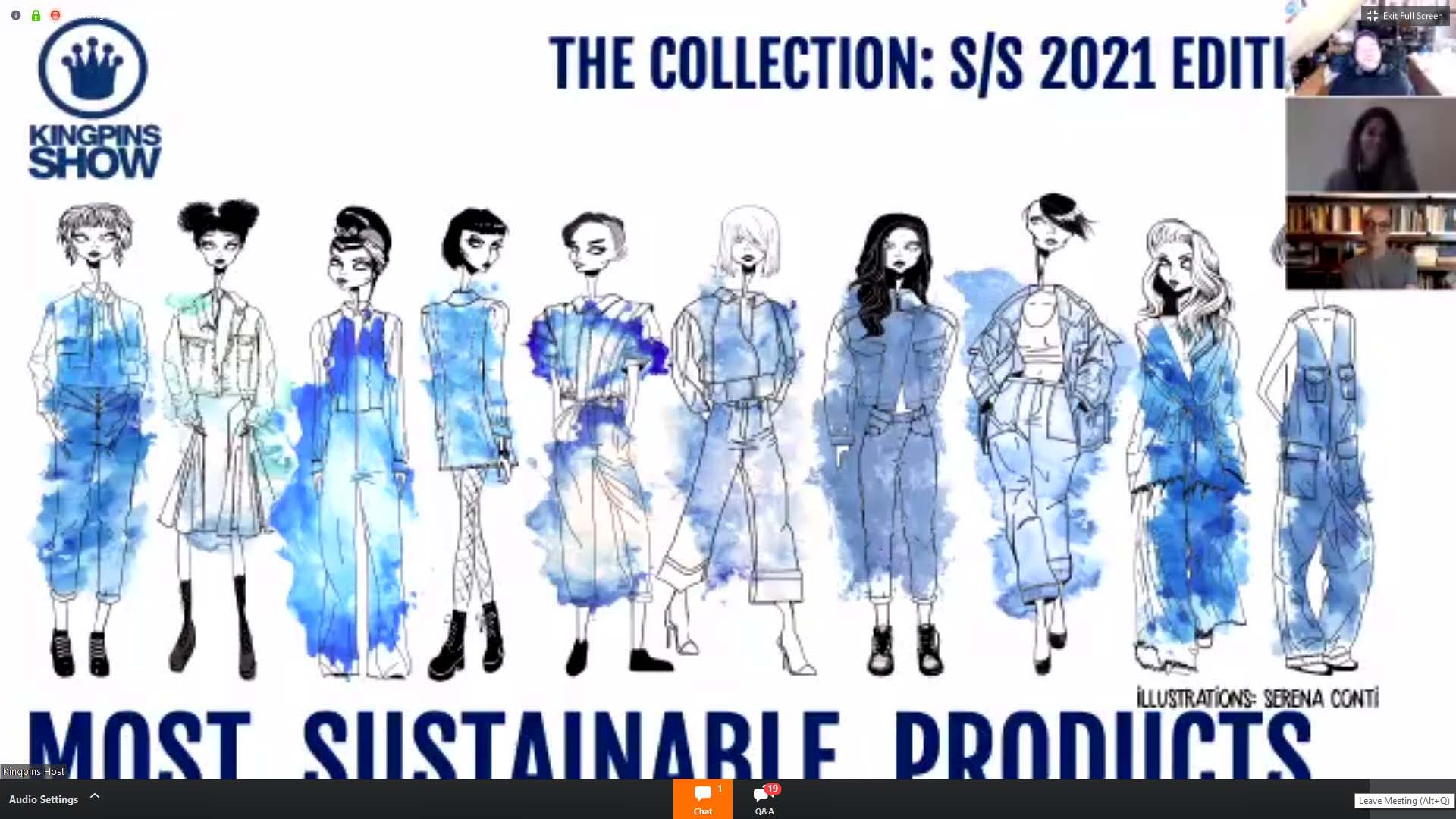 Monforts customers dominated in the Kingpins 2021 Most Sustainable Products (MSP) design collection. 