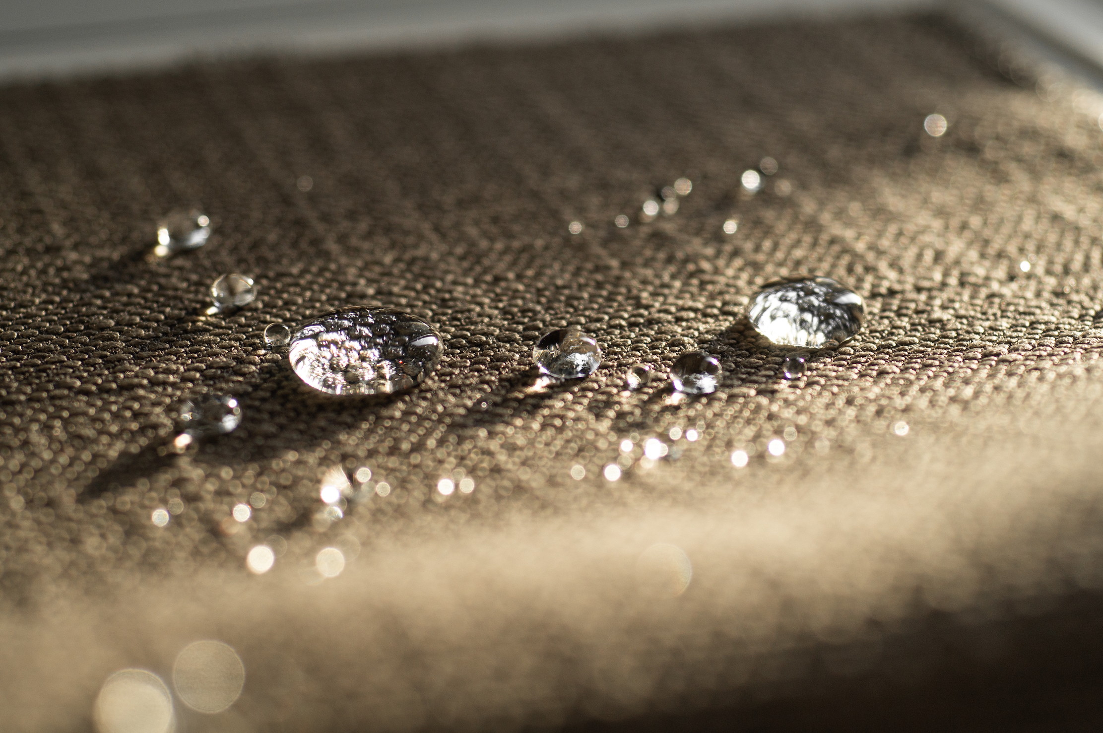 Nanomaterials for sustainable water repellent fabrics