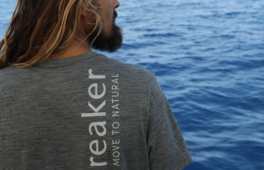 Icebreaker’s The Vortex Swim limited-edition tee. © Icebreaker.