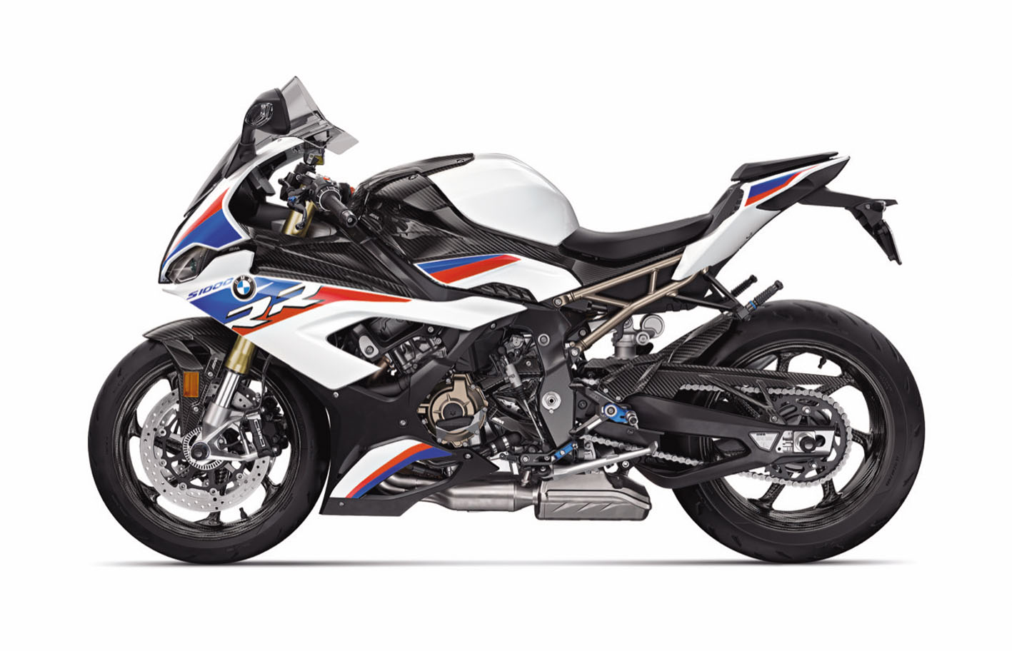 Carbon trim for the S 1000 RR. © BMW